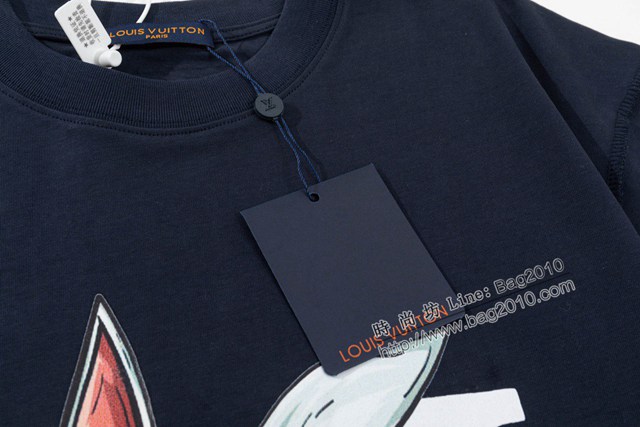 Louisvuitton路易威登Lv專門店2023SS新款印花T恤 男女同款 tzy2887